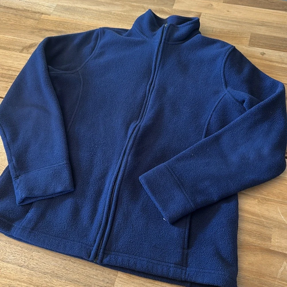 LL BEAN zip up polar fleece